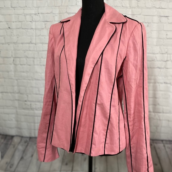 Giancarlo Ferrari Pinstripe Blazer - Picture 2 of 6